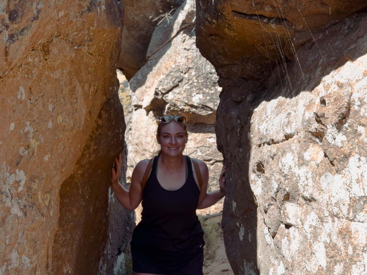 Hiking the iconic Hanging rock,&nbsp;Victoria
