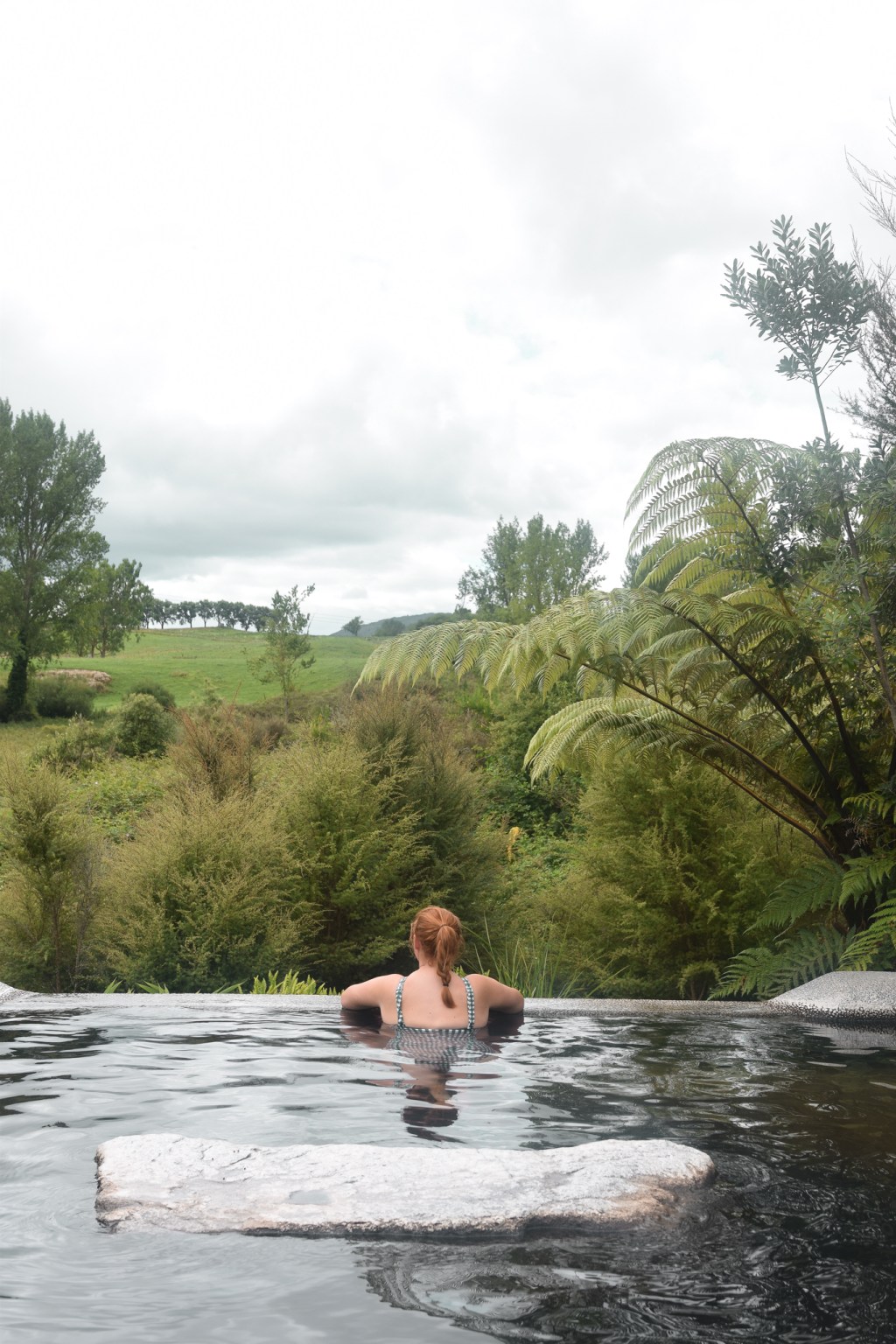 Camping at Waikite Valley hot pools, Rotorua