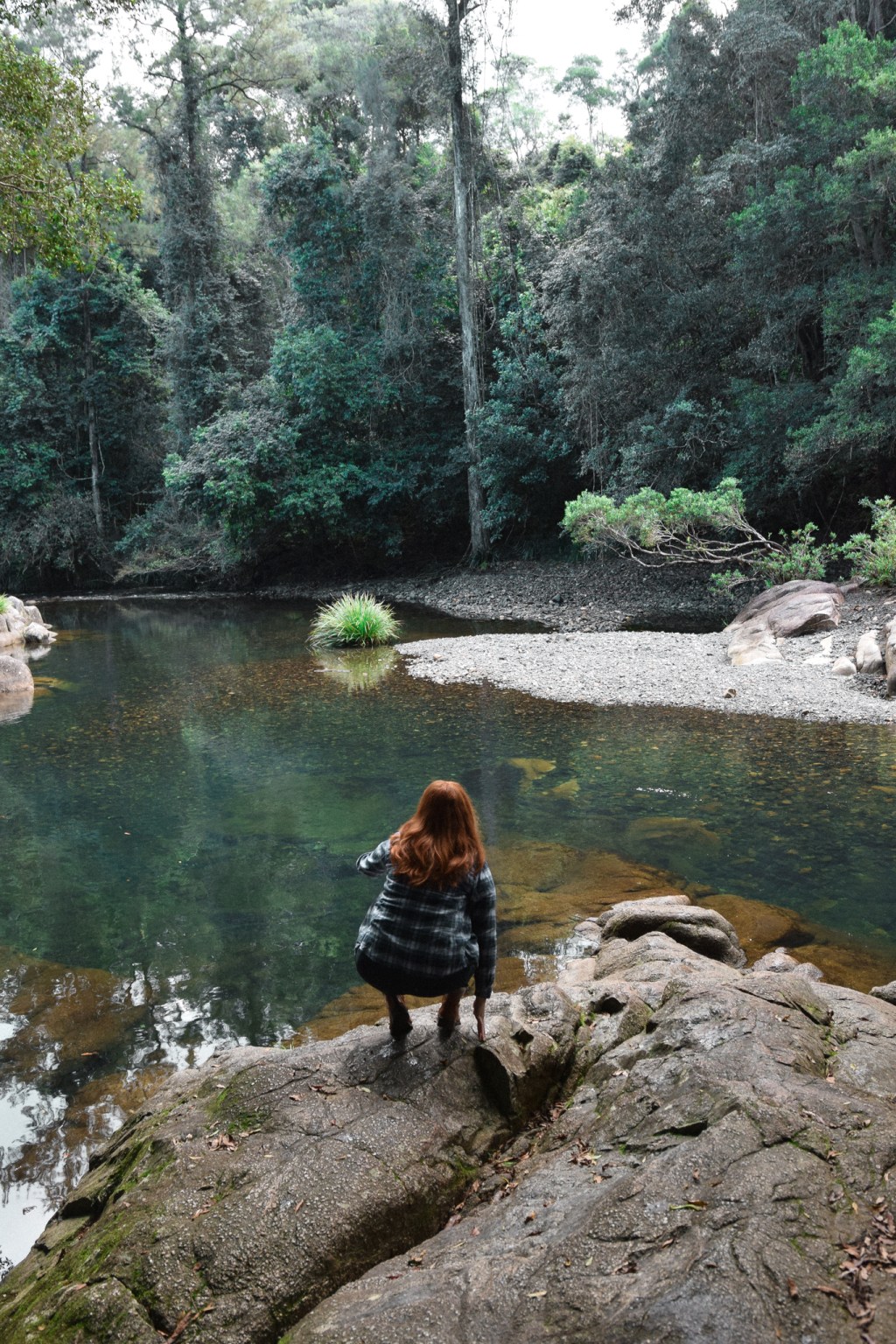 The promised land swimming hole, Never Never River, Bellingen