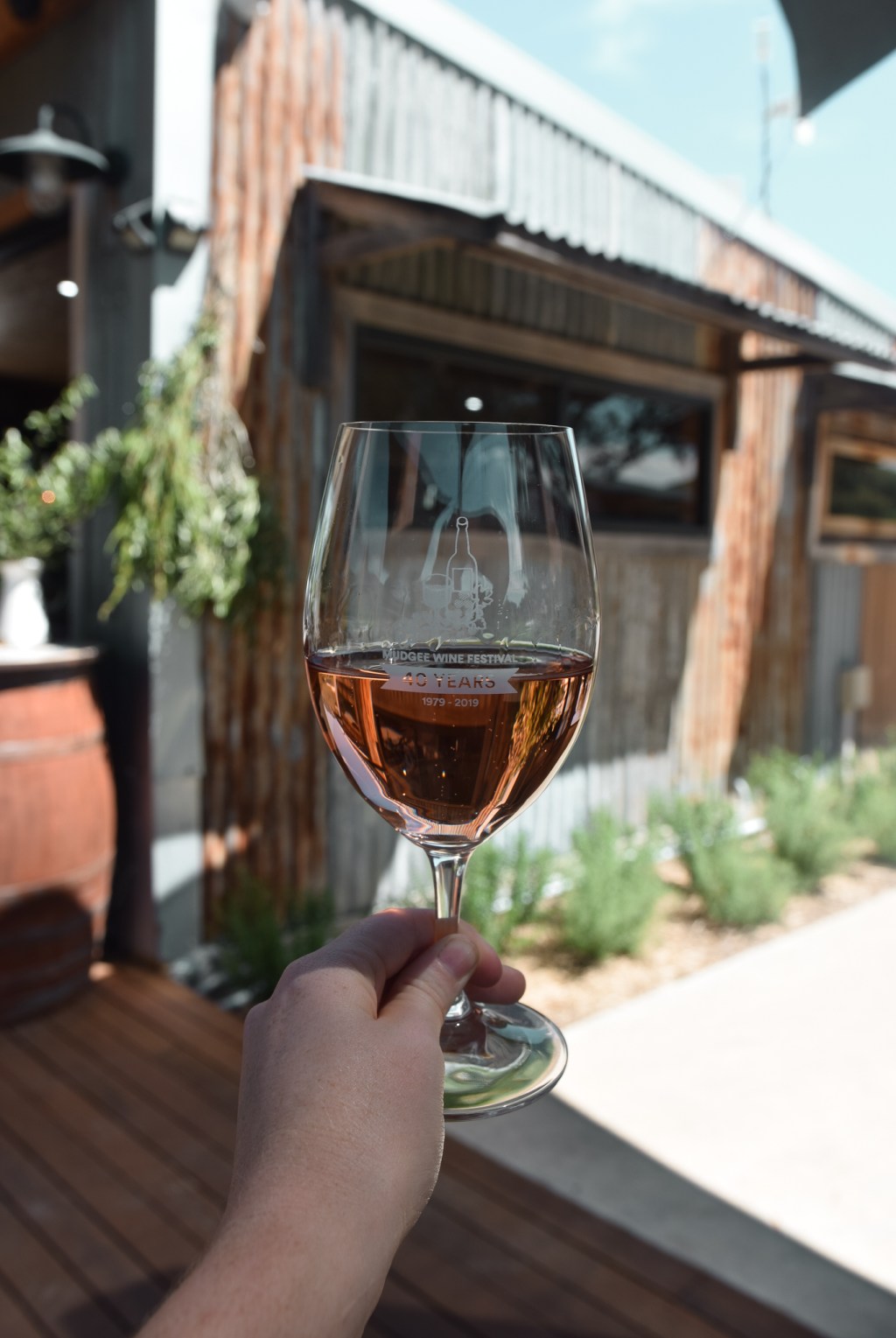 Wine tasting at Skimstone Wines, Mudgee