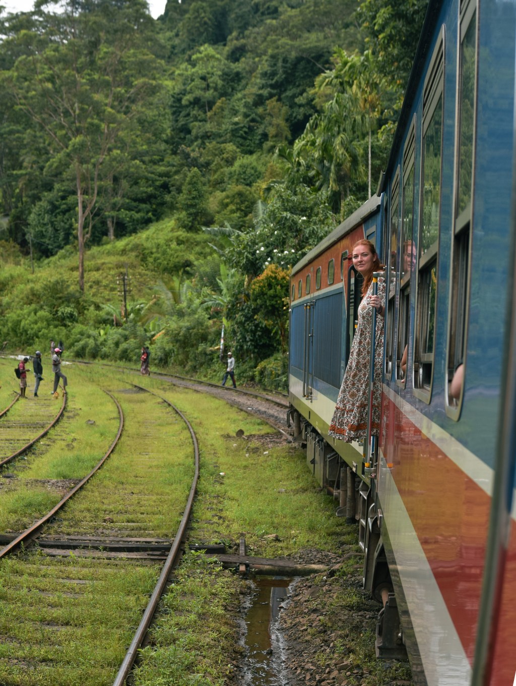 Riding the famous Kandy to Ella train, Sri Lanka